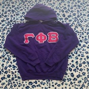 GAMMA PHI BETA letters hoodie 💟